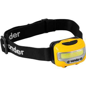 Lanterna de LED para cabeça, LED COB, LCV 303 VONDER