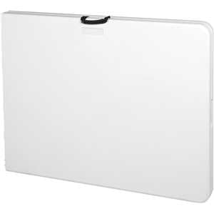 Mesa dobrável retangular, 180 cm, branca, VONDER
