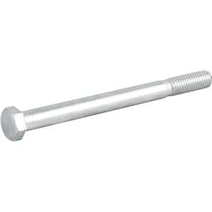 Parafuso sextavado zincado 1/2" x 6", UNC, rosca parcial, VONDER