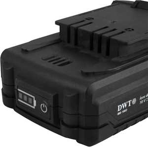 Bateria 18,0 V, íons de lítio, linha intercambiável, 2,0 Ah, IBD 1802, DWT