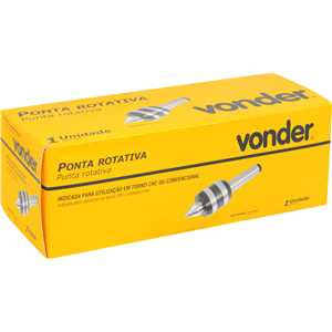 Ponta rotativa CM3, 250 kgf, VONDER