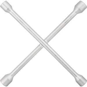 Chave de roda tipo cruz, 17,0 mm x 19,0 mm x 21,0 mm 23,0 mm, VONDER