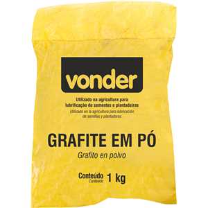 Grafite em pó 1 kg, VONDER