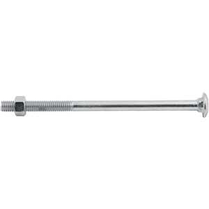 Parafuso francês zincado, 3/8" x 6.1/2", com porca, VONDER