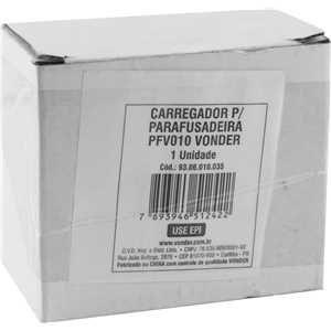 Fonte de carregamento 12 V, para PFV010, PFV012 e PFD 012, VONDER