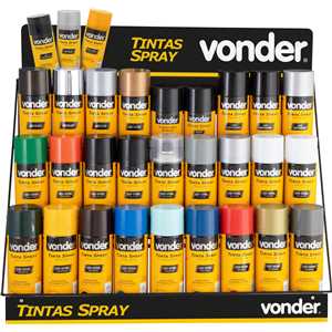 Expositor para tinta spray, VONDER