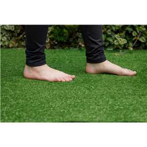 Grama sintética decorativa 10 mm, 1 m x 5 m, VONDER