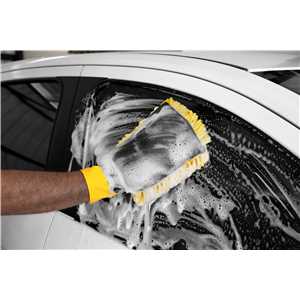 Luva multiuso para limpeza, em microfibra, com tela para remover insetos, VONDER