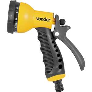Esguicho plástico para jardim, 7 funções, engate 1/2", VONDER
