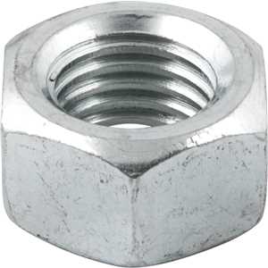 Porca sextavada 7/8" UNC, zincada, cartela com 2 peças, VONDER