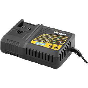 Carregador de bateria 18 V, linha intercambiável, carregamento rápido, ICBV 1806, VONDER