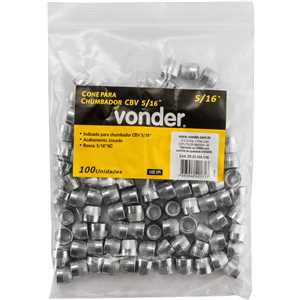 Cone para chumbador CBV 5/16", VONDER