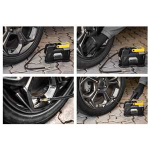 Compressor de ar automotivo, CAV 120, 12 V, VONDER