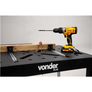 Bancada de trabalho portátil, 854 mm x 604 mm x 815 mm, VONDER PLUS