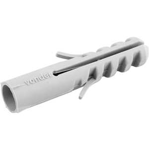 Bucha de nylon para fixação 12 mm, com 10 peças, VONDER