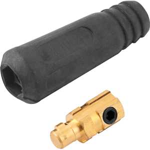 Conector baioneta macho 9,0 mm para cabo de solda VONDER