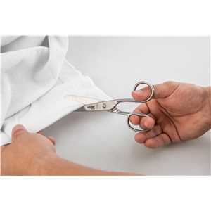 Tesoura para alfaiate, 17 cm, metálica, VONDER