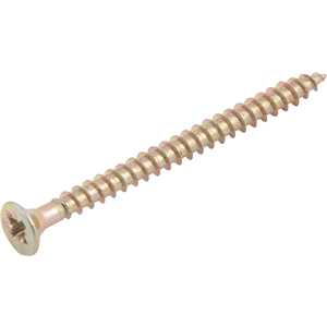 Parafuso madeira chipboard, cabeça chata, fenda cruzada/pozidrive, 3,0 mm x 40,0 mm, VONDER