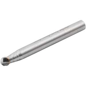 Lima rotativa esférica para alumínio, 5,0 mm x 5,0 mm, com haste 6,0 mm, VONDER
