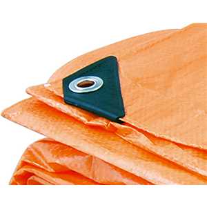 Lona de polietileno laranja 6 m x 6 m, VONDER