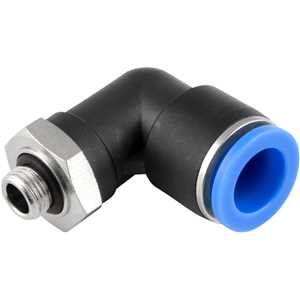 Conexão rápida, tipo cotovelo (90 graus), rosca 1/8" BSP, 10 mm, VONDER