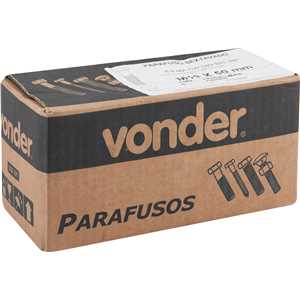 Parafuso sextavado 8.8, 10 mm x 50 mm, MA, rosca parcial, DIN 931, VONDER