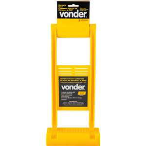 Suporte plástico para carregar chapas de drywall e MDF, VONDER