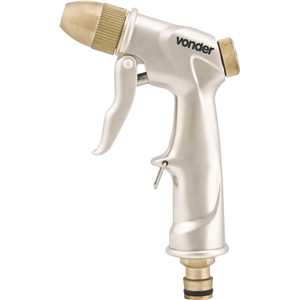 Esguicho metálico para jardim, tipo pistola, engate 1/2", EP 500, VONDER