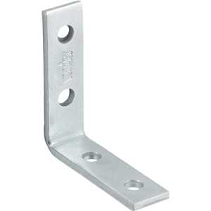 Cantoneira para cortina, 4 cm x 4 cm, zincada, VONDER