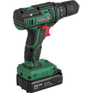 Parafusadeira/furadeira a bateria, 20 V, fonte bivolt automática, PFD 020 DWT