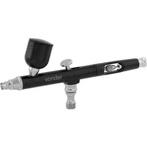 Aerógrafo com acessórios, 7 peças, VONDER