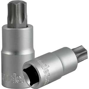 Soquete hexalobular macho T-60, encaixe 1/2", VONDER