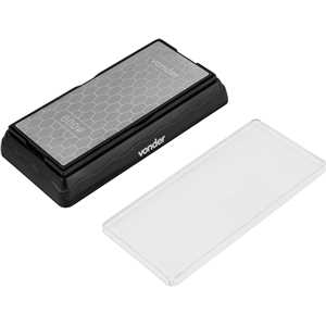 Pedra para afiar diamantada, base de 7", dupla face, G 600/1200, VONDER