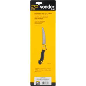 Serrote dobrável de poda, 6.1/2", VONDER PLUS