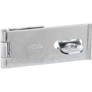 Porta cadeado zincado 4" - 101,6 mm, encartelado, VONDER