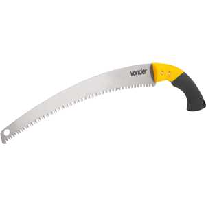 Serrote curvo de poda 14", cabo de plástico, VONDER