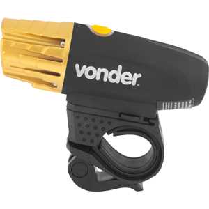 Lanterna dianteira para bicicleta, recarregável, VONDER