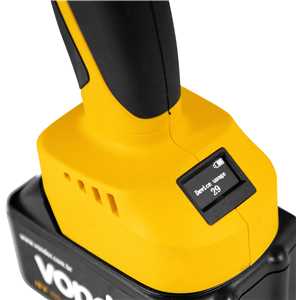 Alicate crimpador hidráulico, a bateria 18 V, ACV 400B, VONDER
