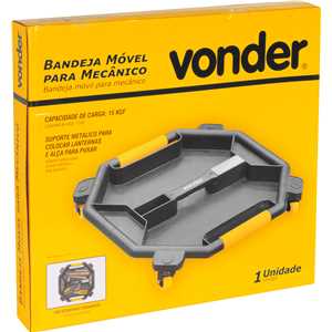 Bandeja móvel para mecânico, VONDER