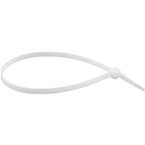 Abraçadeira de nylon, branca, 280 mm x 4,8 mm, com 10 peças, VONDER