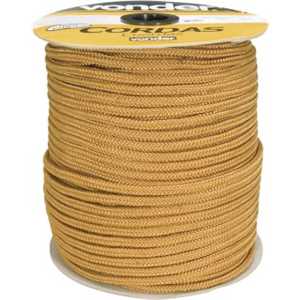 Corda caminhoneiro trançada, 12 mm x 111 m, ouro, VONDER