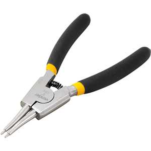 Alicate para anéis externos, bico reto, 5", VONDER