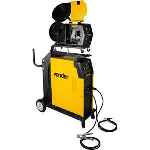 Máquina para solda multiprocessos, trifásico, 220 V~/ 380 V~/ 440 V~, MMP 355 VONDER
