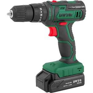 Parafusadeira/furadeira de impacto a bateria, 20 V, carregador bivolt automático, PFD 020I DWT