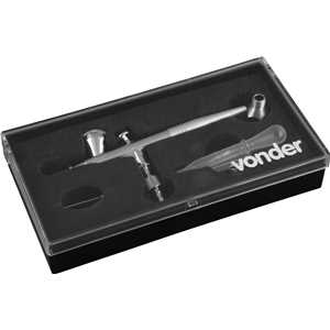 Aerógrafo com minicompressor, VONDER