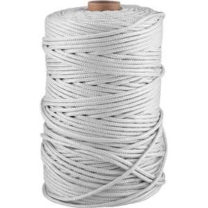 Corda multifilamento trançada, 5 mm x 297 m, branca, VONDER
