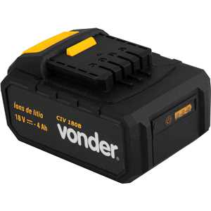 Bateria 18 V, íons de lítio, 4 A.h, para CIV 180B, VONDER