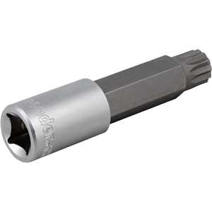 Soquete multidentado, longo, com encaixe de 1/2", M16, VONDER