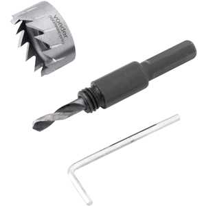 Serra copo de aço rápido, 26 mm, para inox, VONDER