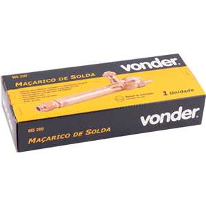 Maçarico de solda, MS 200 VONDER